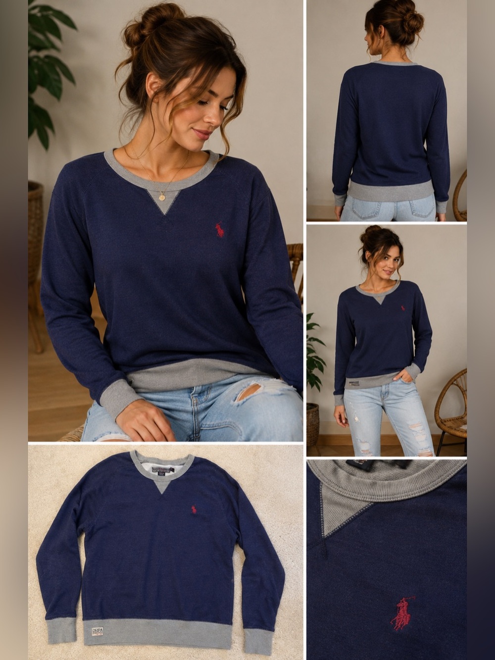 U.S. Polo Assn. Denim Co. long sleeve size L